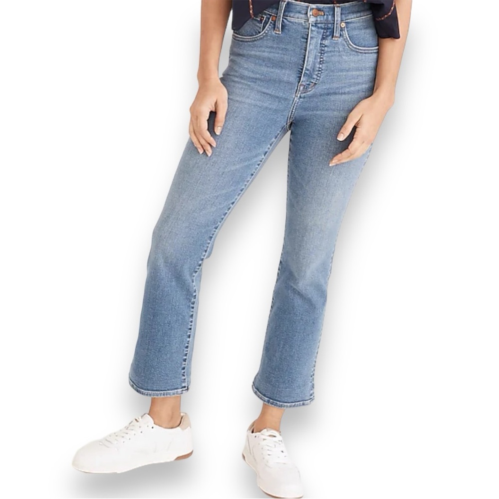 Madewell Cali Demi-Boot Jeans in Dorrance Wash: TENCEL Denim Edition Size 28